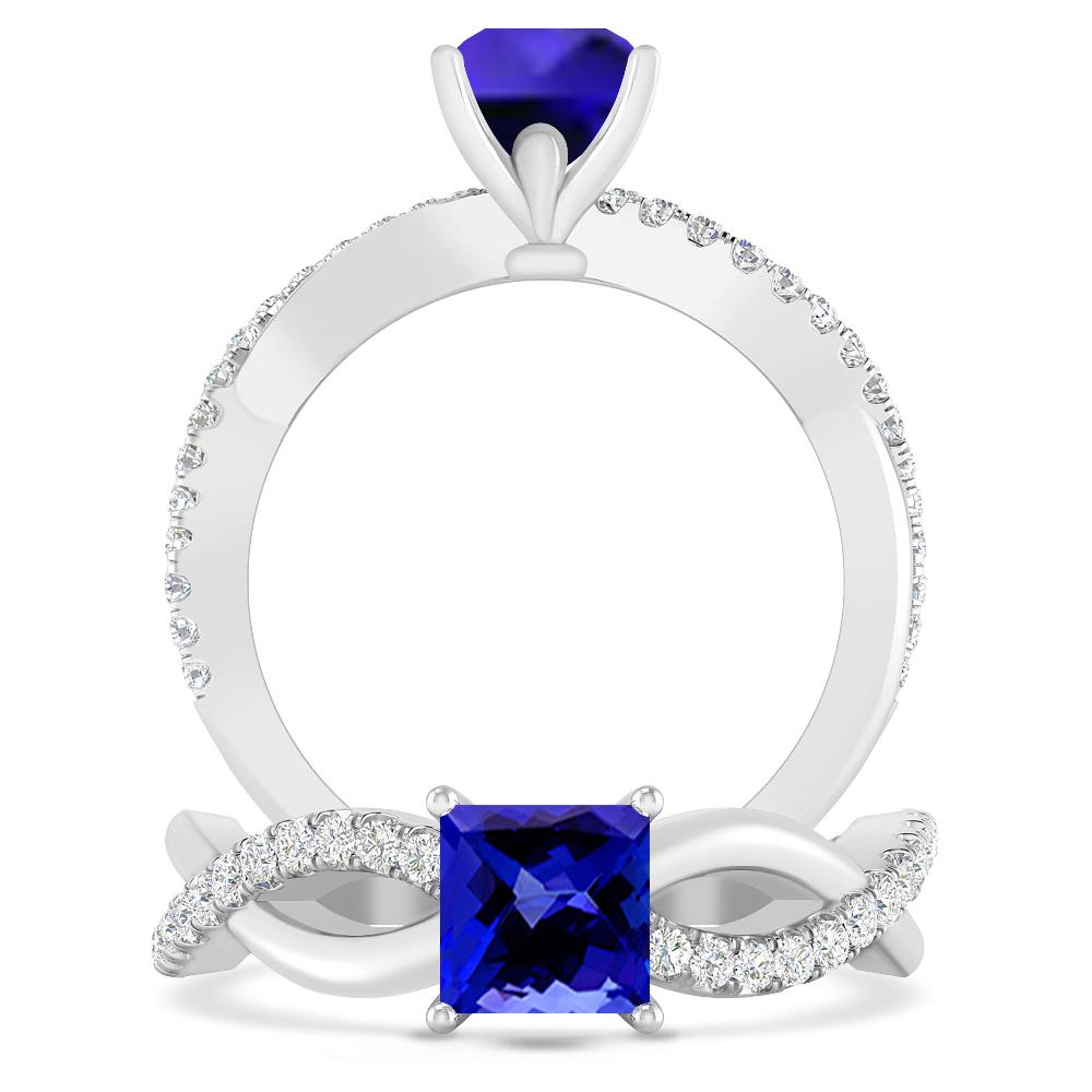 White Gold - Tanzanite