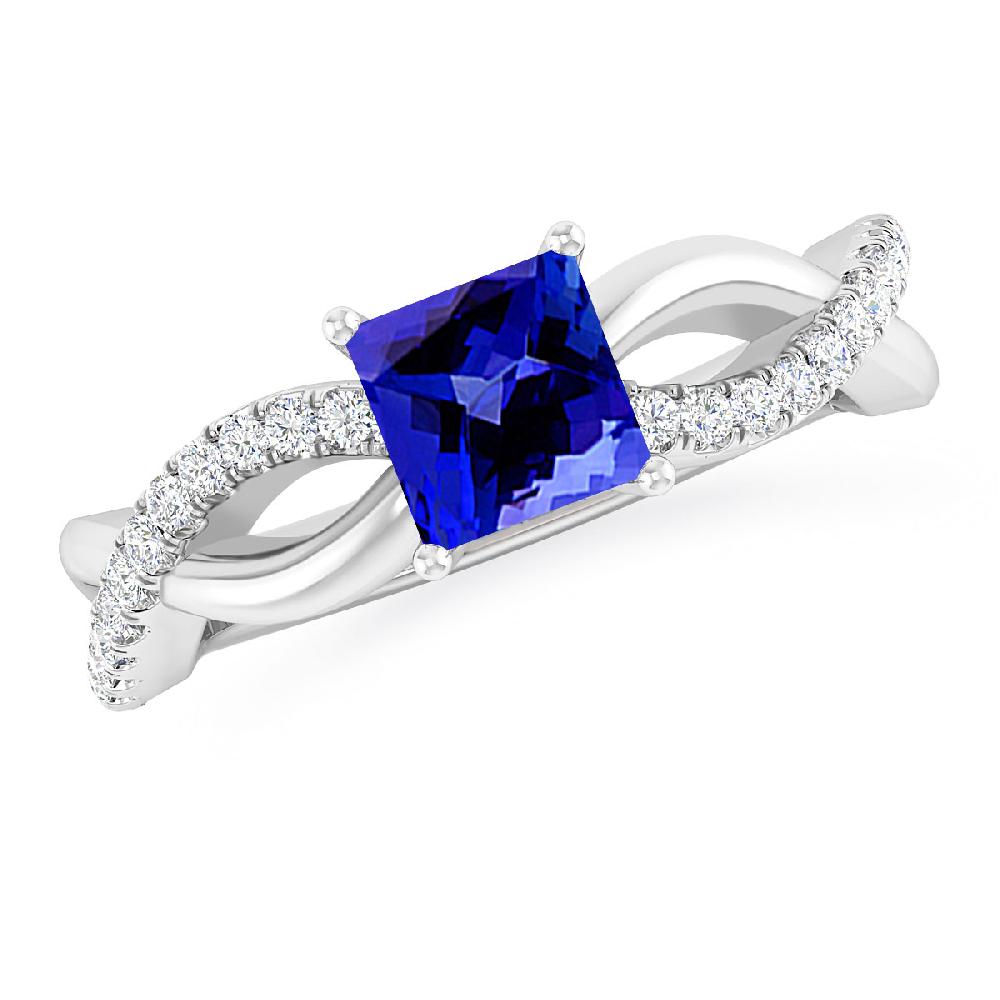 White Gold - Tanzanite