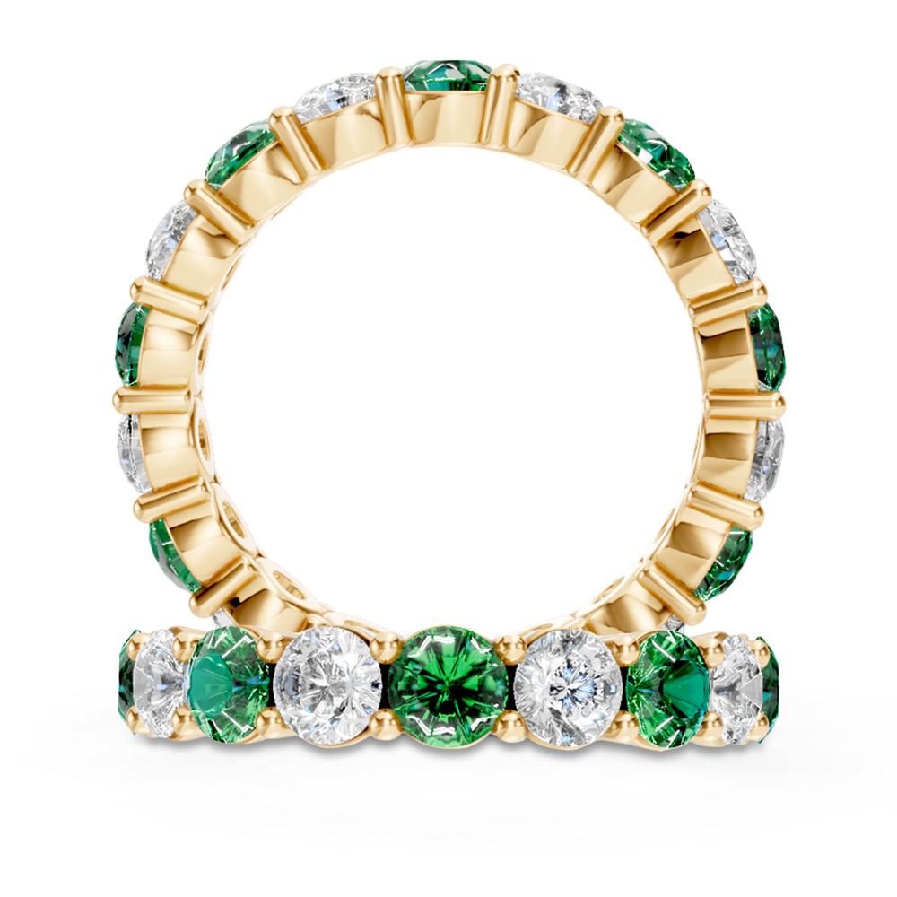 Yellow Gold - Emerald