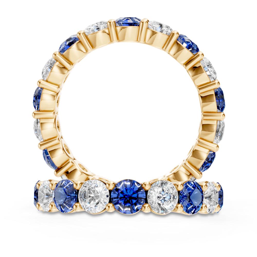 Yellow Gold - Sapphire