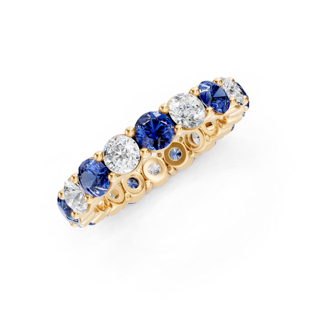 Yellow Gold - Sapphire