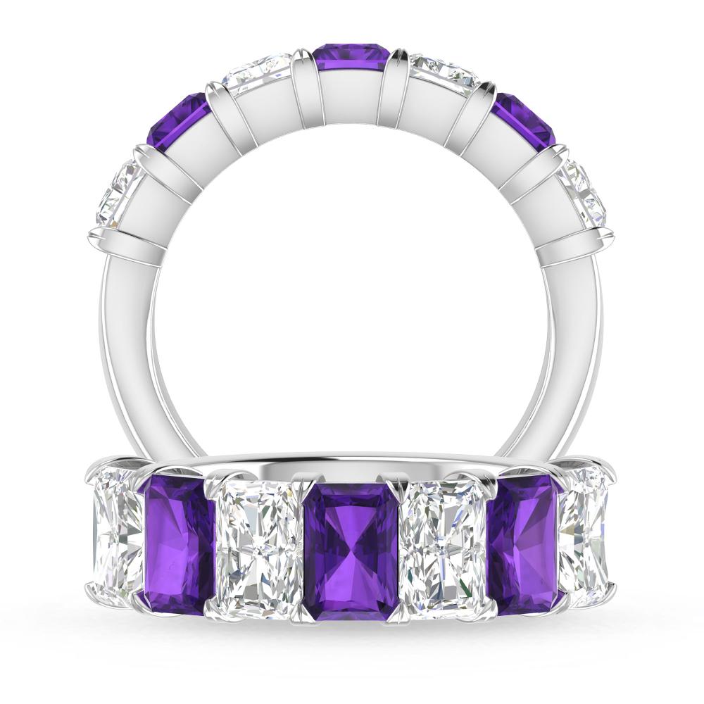 White Gold - Amethyst