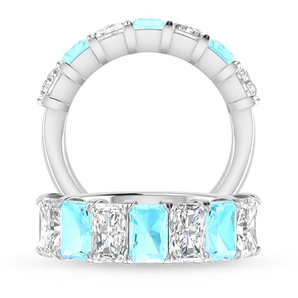 White Gold - Aquamarine