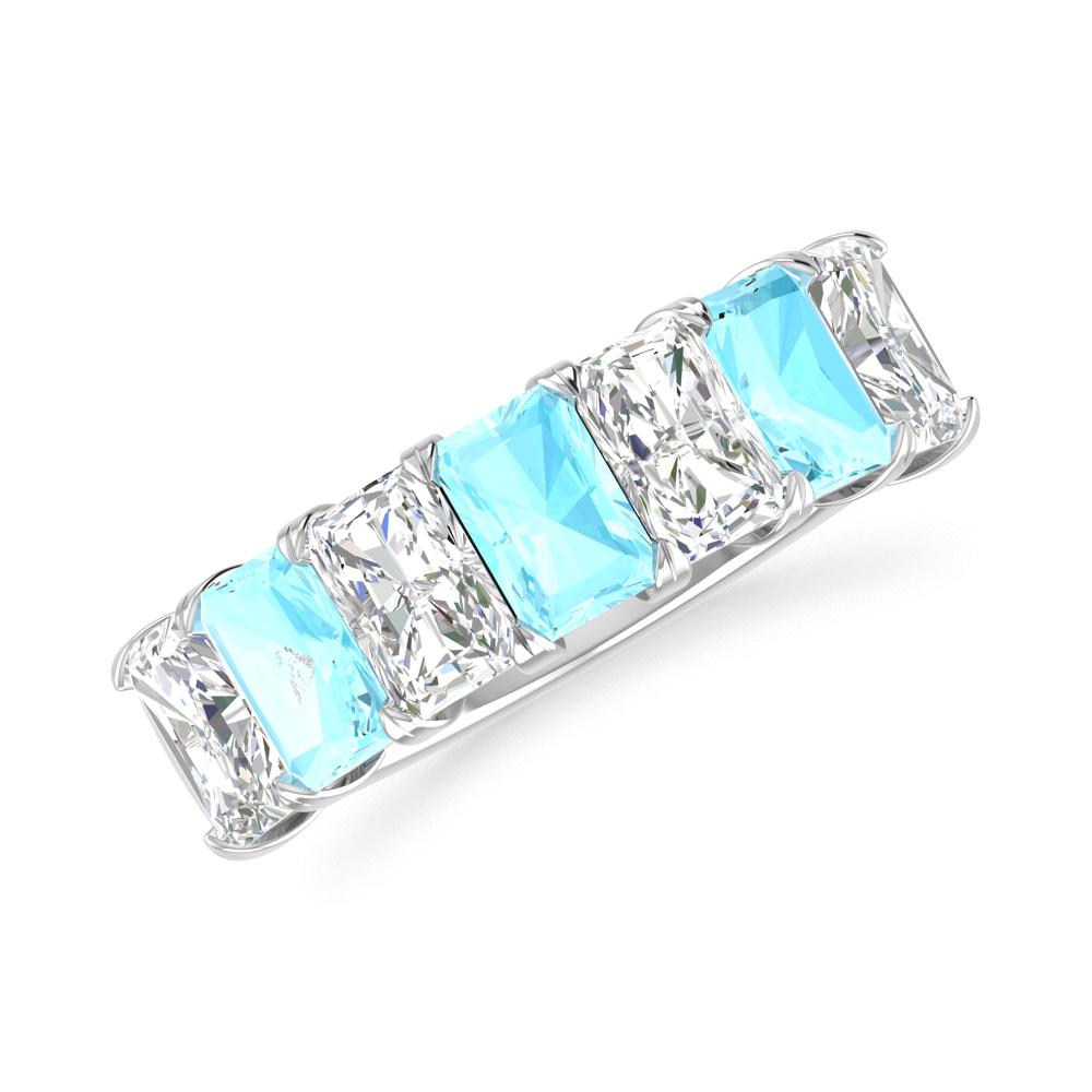 White Gold - Aquamarine