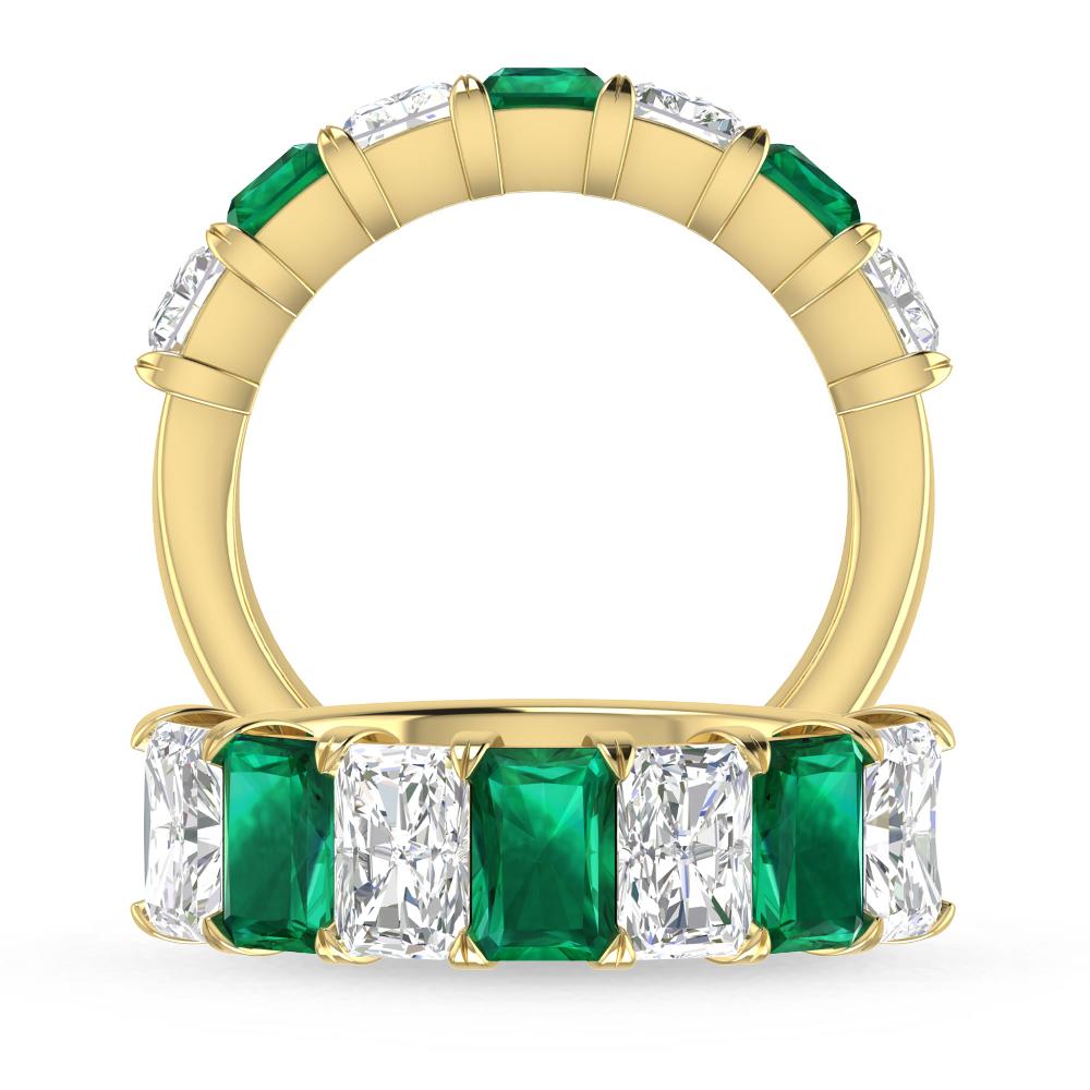 Yellow Gold - Emerald