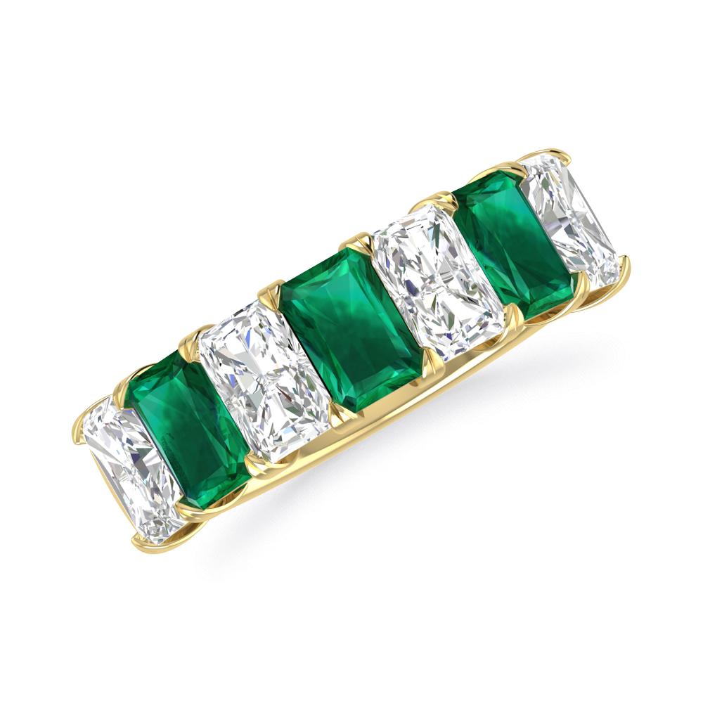 Yellow Gold - Emerald