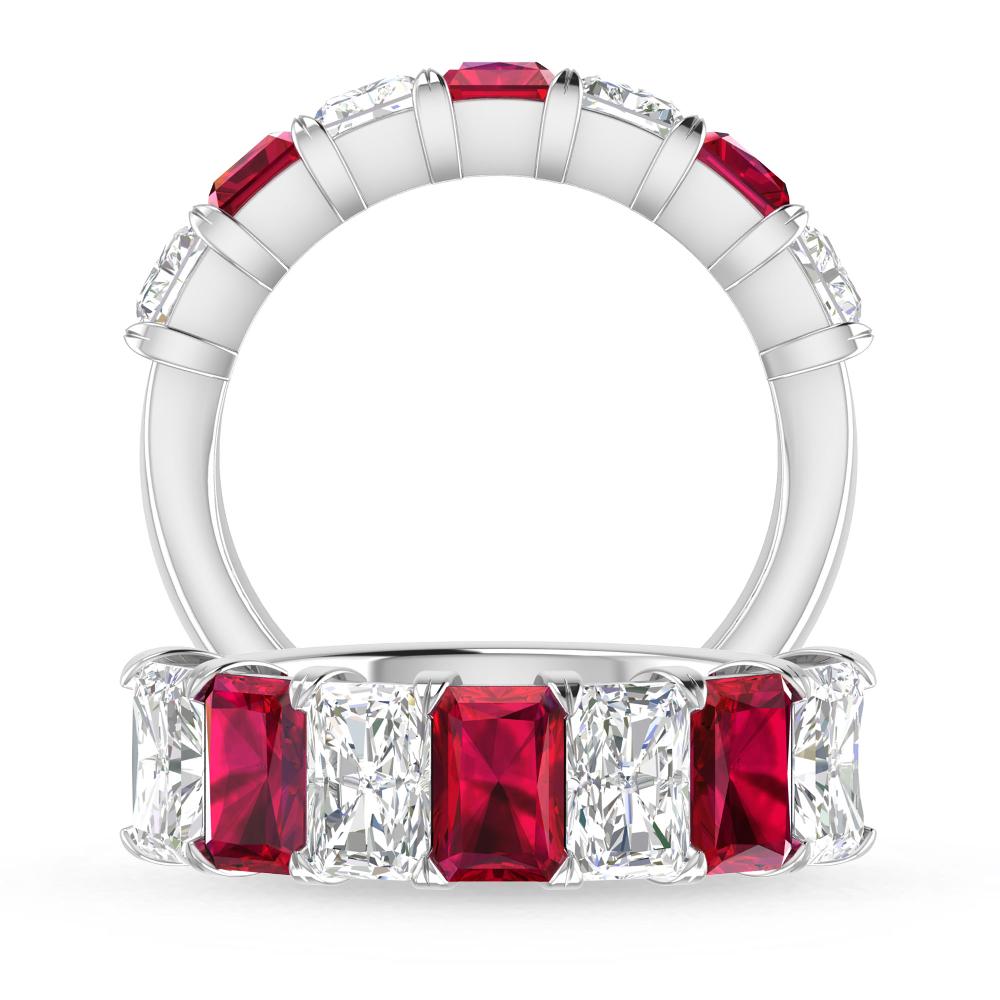 White Gold - Ruby