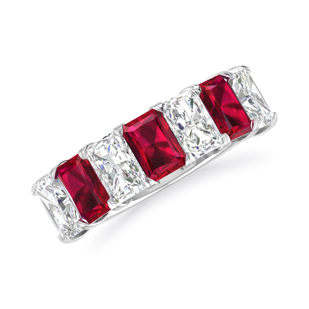 White Gold - Ruby