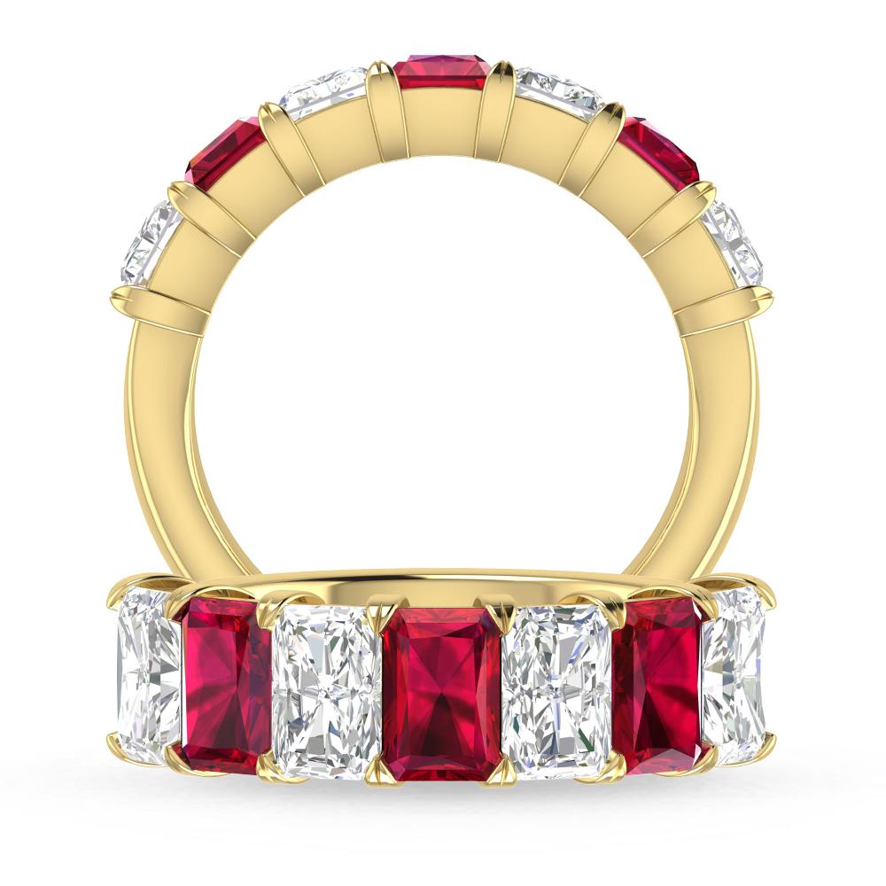 Yellow Gold - Ruby