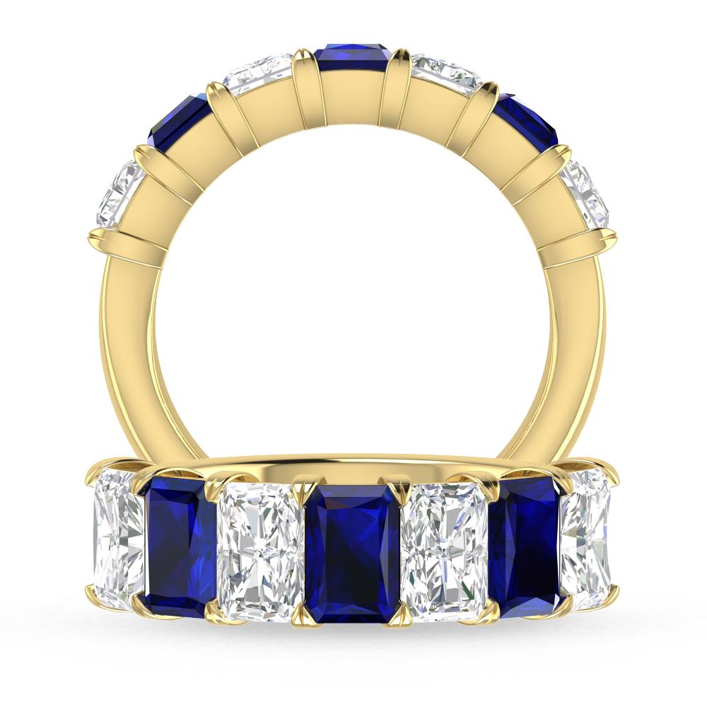 Yellow Gold - Sapphire