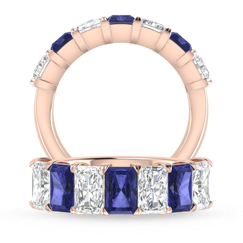 Rose Gold - Tanzanite