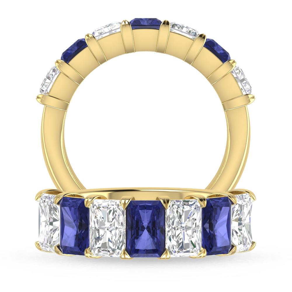 Yellow Gold - Tanzanite