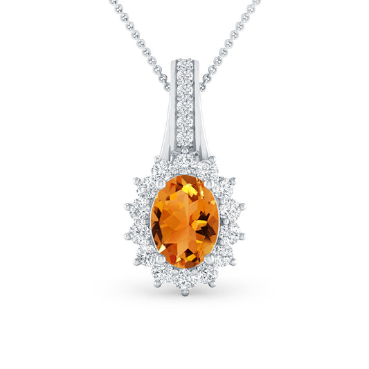 White Gold - Citrine